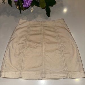 Free People mini skirt